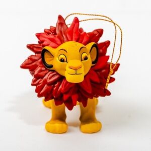 vintage Grolier Disney Christmas Magic ornament Simba from The Lion King. 